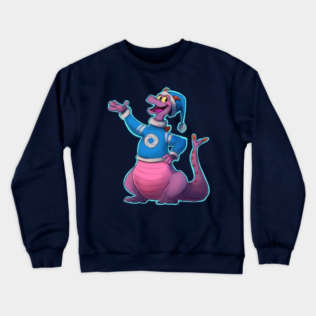 Winter with Figment Crewneck Sweatshirt by AttractionsApparel